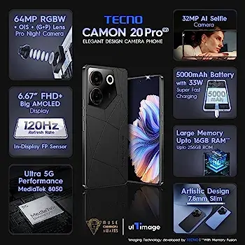 Tecno Camon 20: Unleashing the Power of Innovation Tecno Camon 20 features