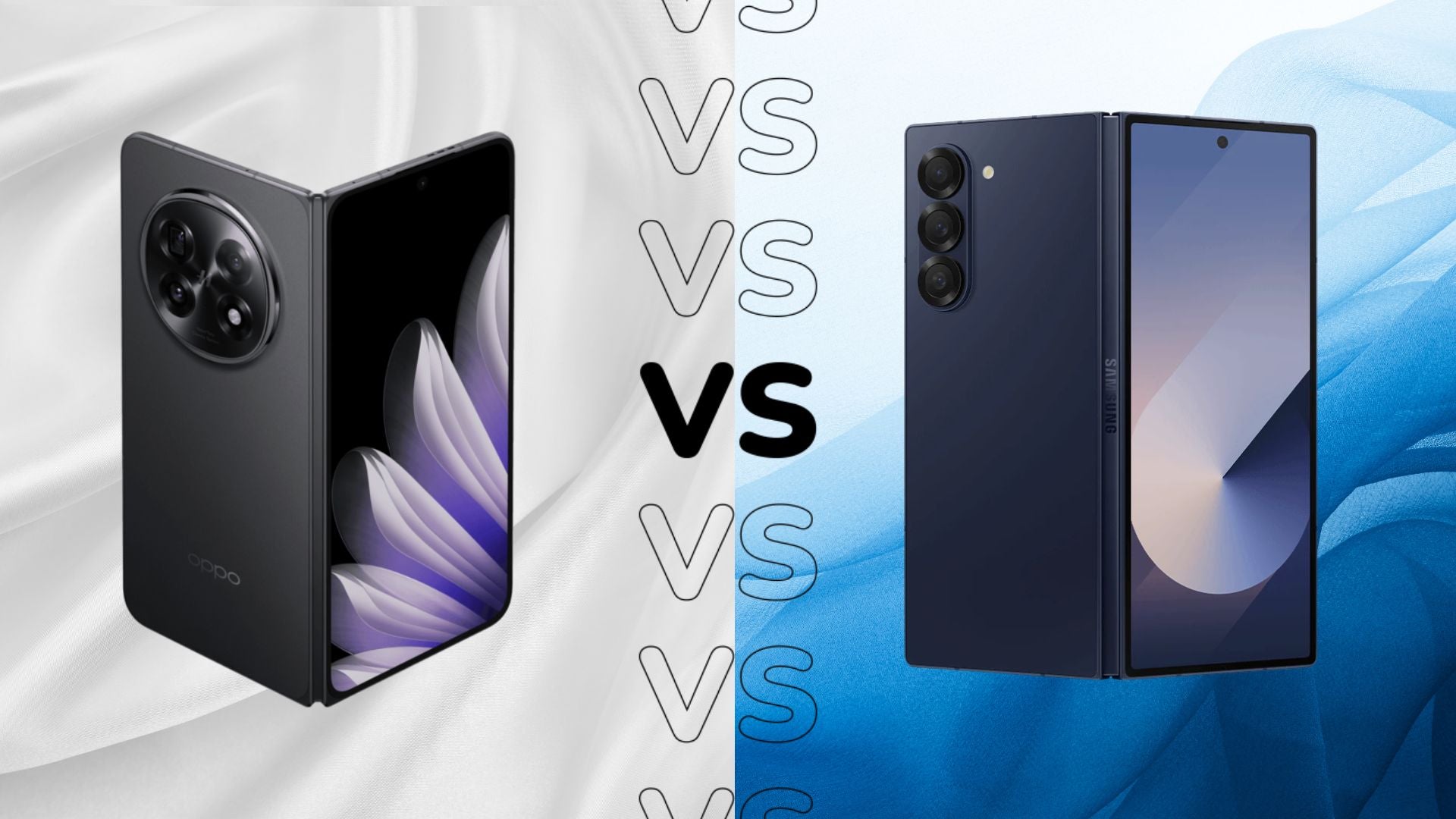 OPPO Find N5 vs Samsung Galaxy Z Fold 6
