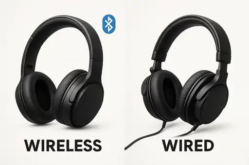 Wireless vs. Wired Headphones Wireless vs. Wired Headphones