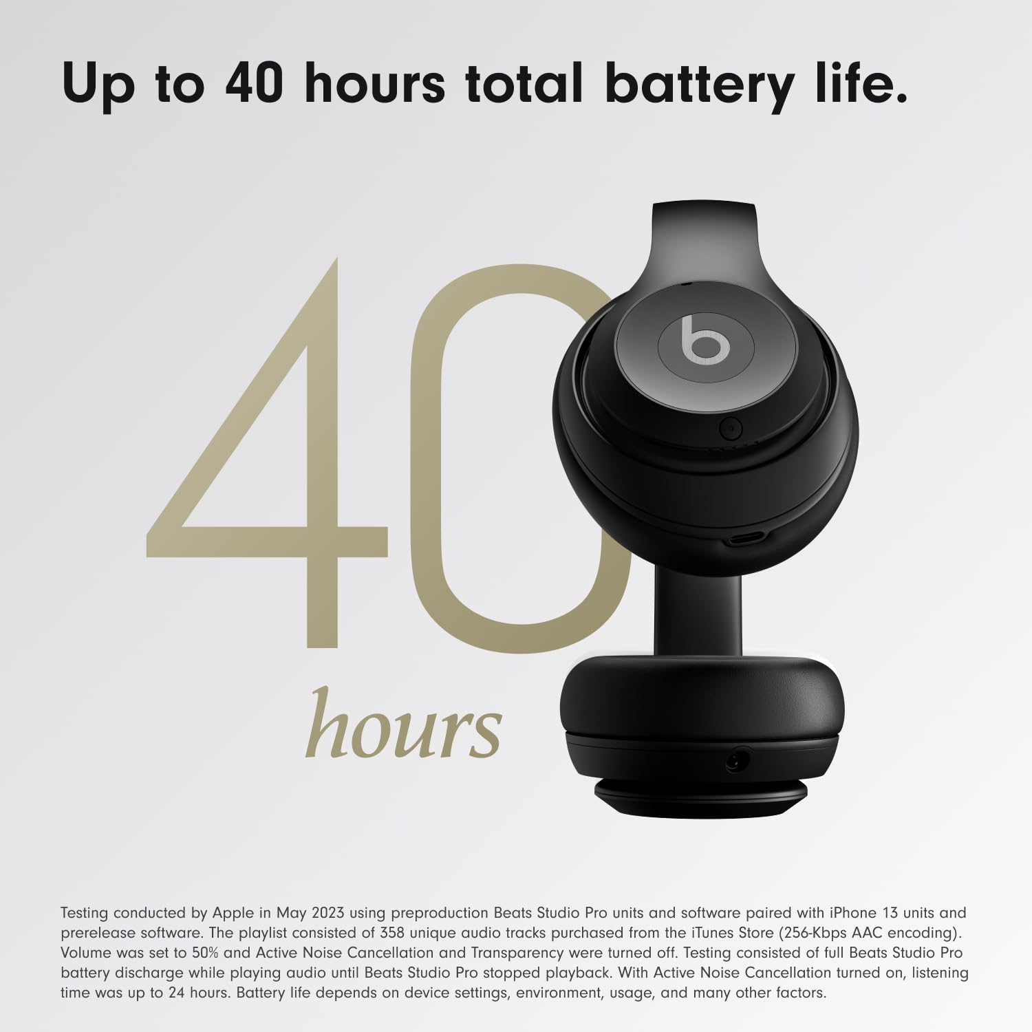 Beats Studio Pro Review — Lab Tests, Real-World Use & Verdict Beats Studio Pro Battery Performance Testing