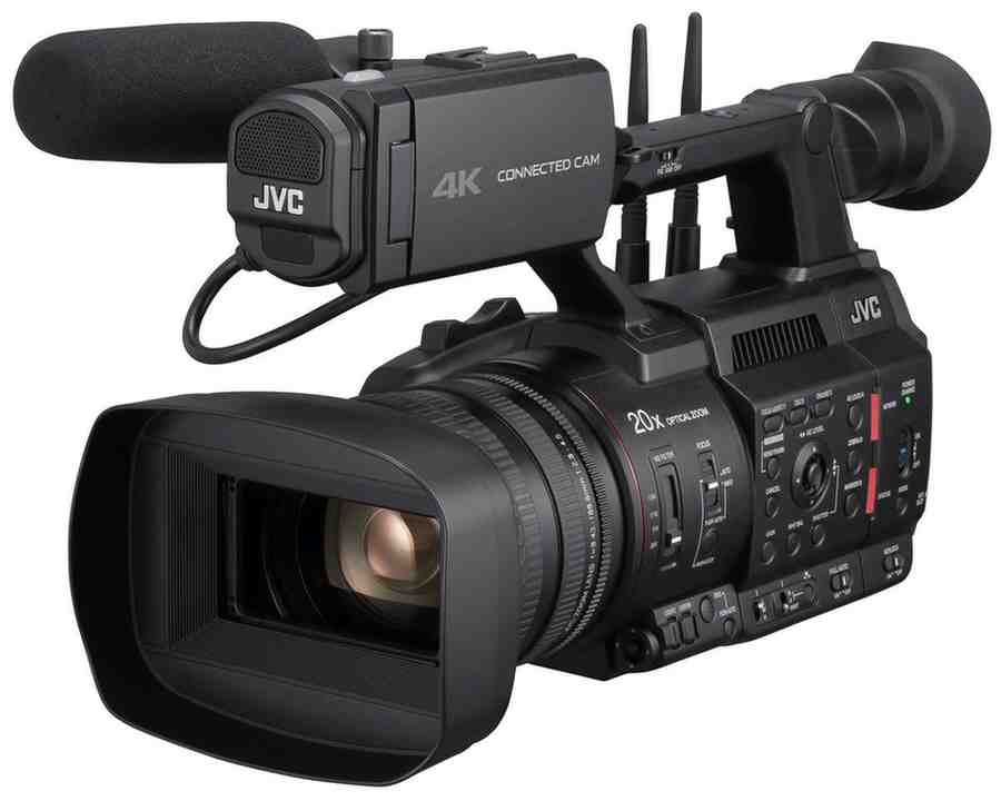10 Best Professional Video Cameras to Bring Your Vision to Life JVC GY-HC500 Connected Cam