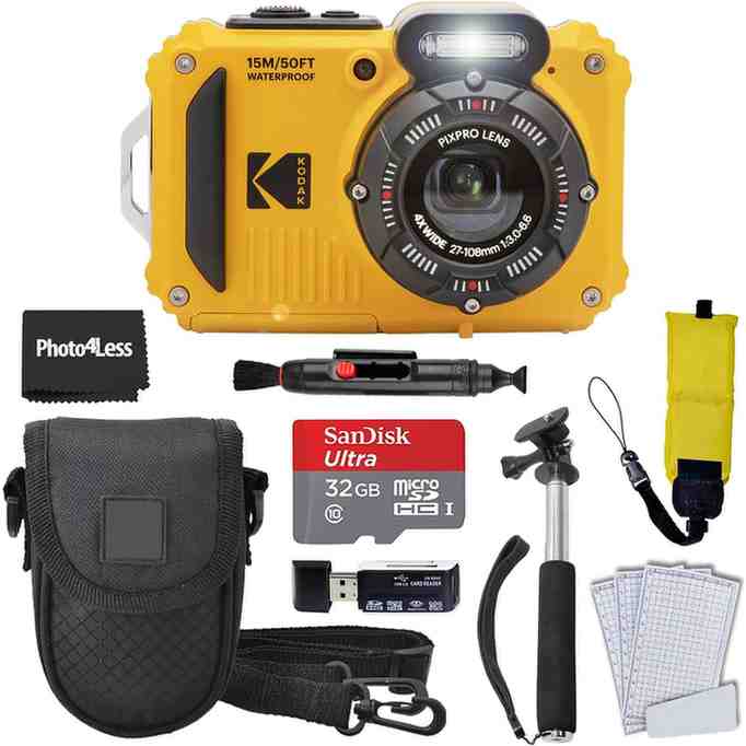 Kodak PIXPRO WPZ2 Review: Is This $149 Waterproof Camera Worth Your Money? Kodak PIXPRO WPZ2 Bundle