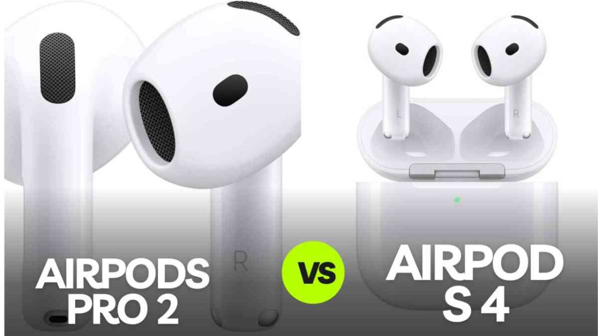 AirPods Pro 2 vs AirPods 4 with ANC