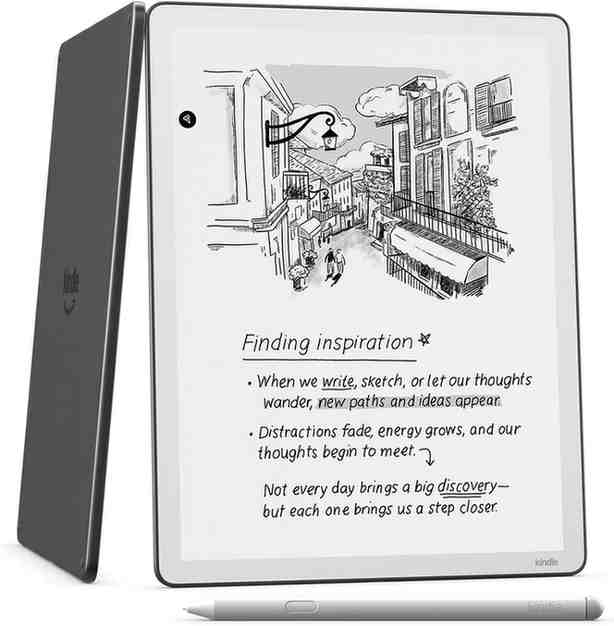 Amazon Kindle Scribe for reading and note taking
