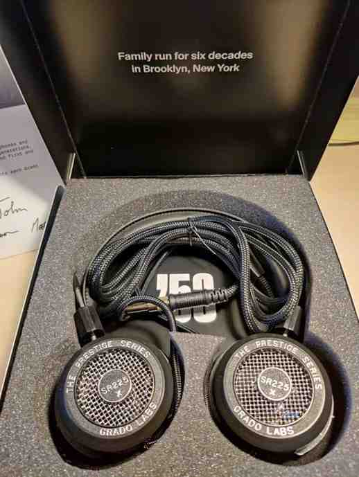 Grado SR225x Unboxing Experience