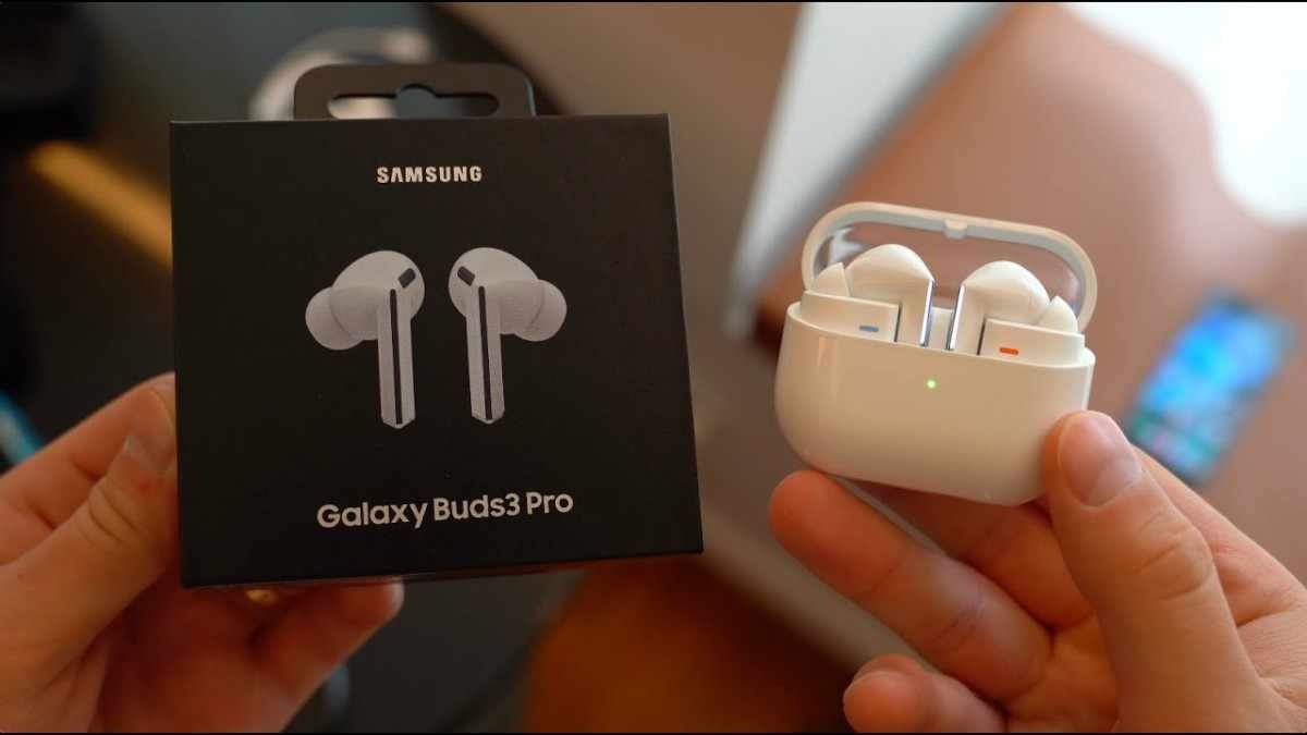 Samsung Galaxy Buds3 Pro Silver unboxing