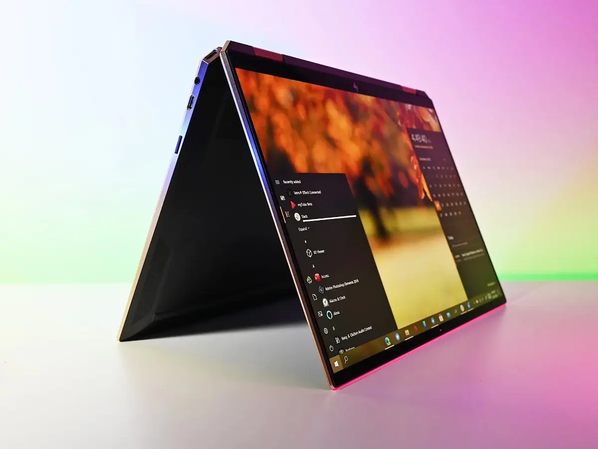 HP Spectre x360 14 quad speakers and design
