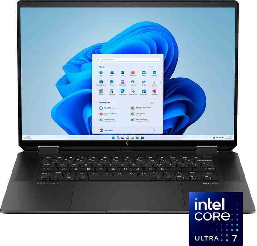 HP Spectre x360 16 Nightfall Black – Bang & Olufsen tuned laptop with DTS:X Ultra