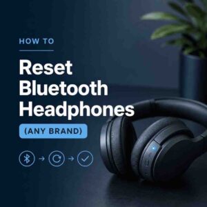 How to reset Bluetooth headphones