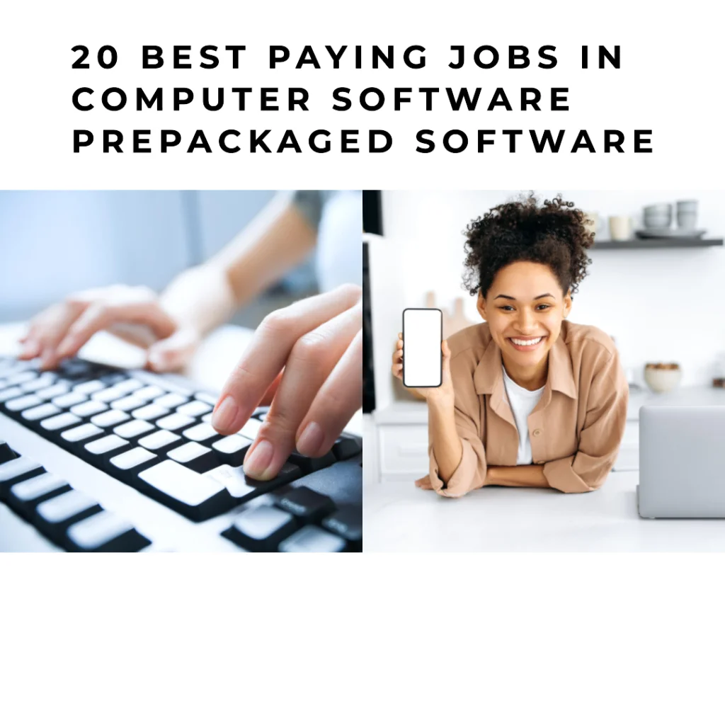 best paying jobs in computer software prepackaged Software