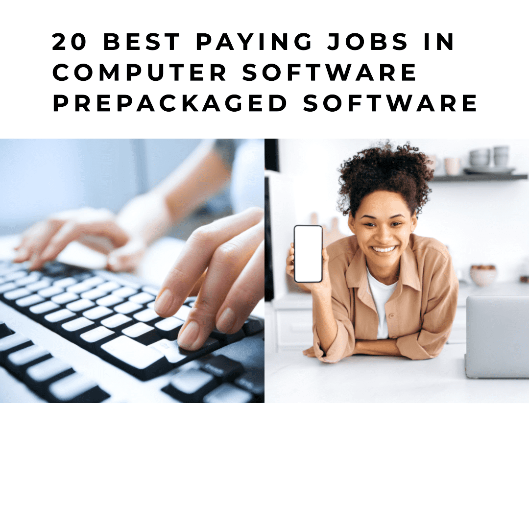 best paying jobs in computer software prepackaged Software