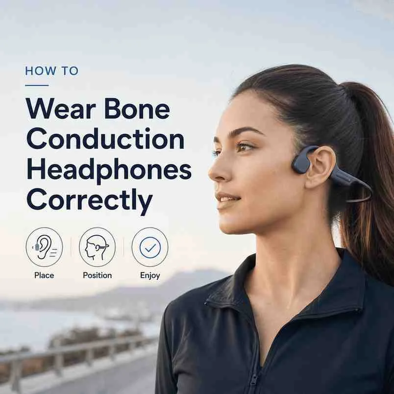 How to Wear Bone Conduction Headphones