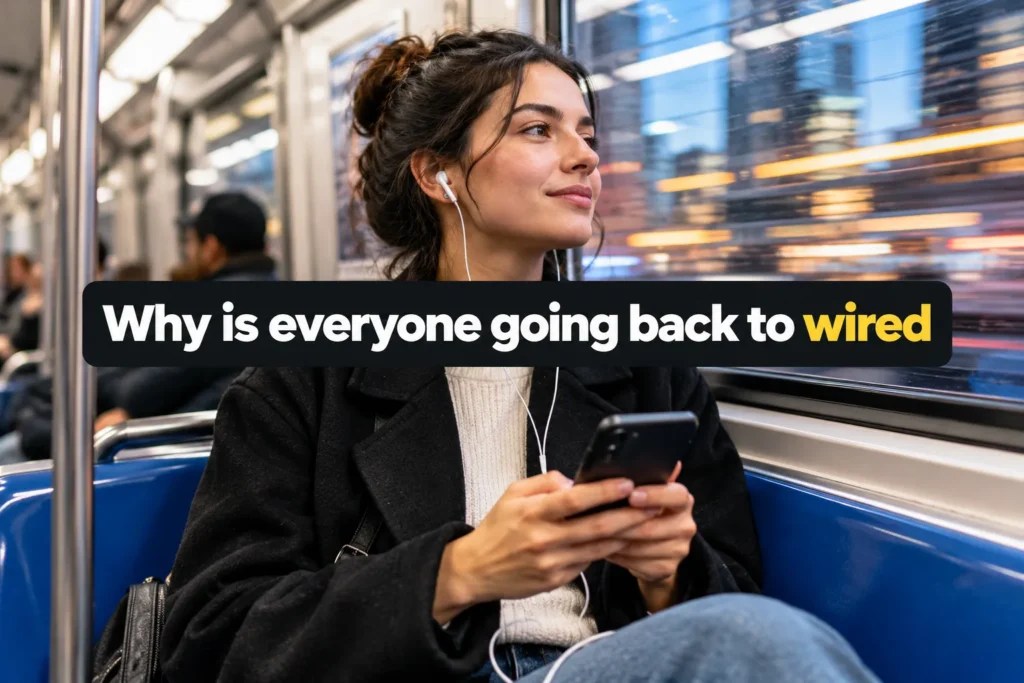 Why is everyone going back to wired earbuds? 5 clear reasons Why is everyone going back to wired
